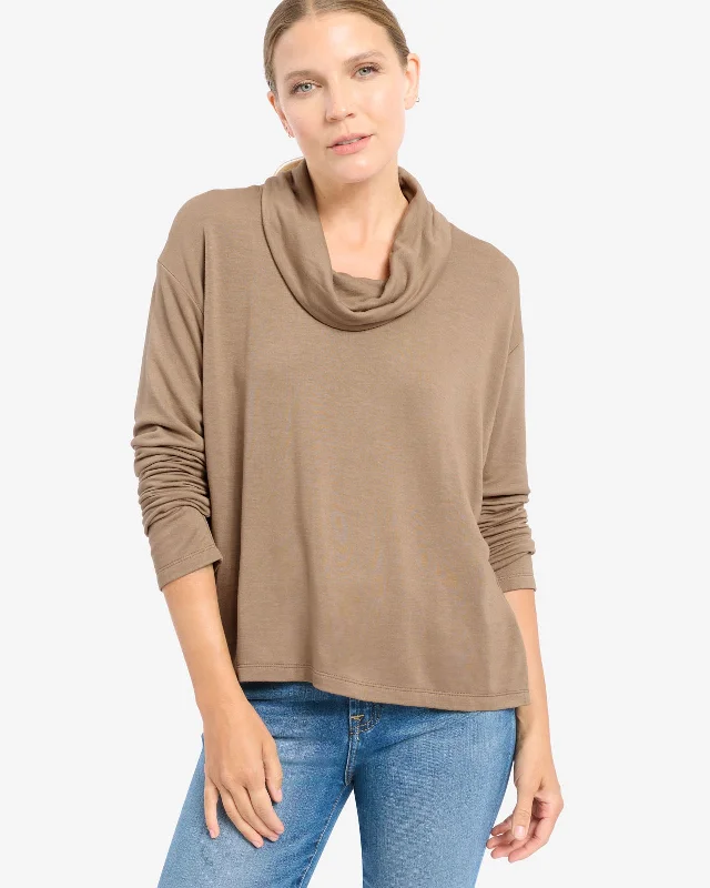 Supersoft Cloudberry Cowl Neck Pullover