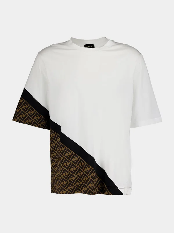 Diagonal Print T-Shirt