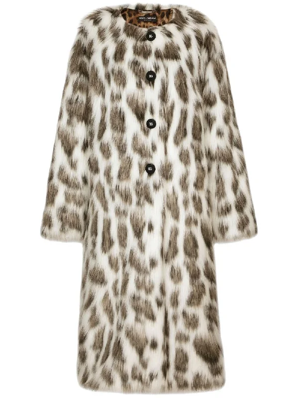 Leopard Effect Coat