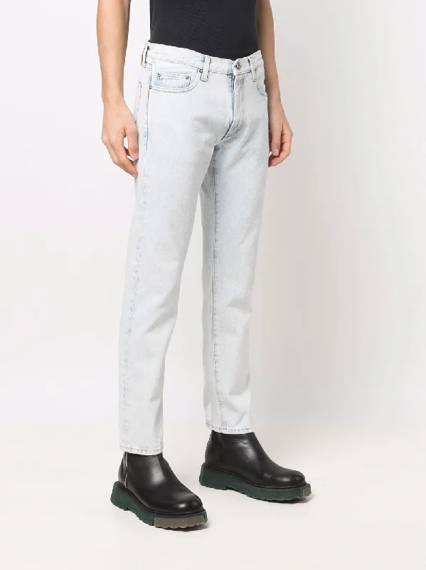 Light Blue Straight Jeans