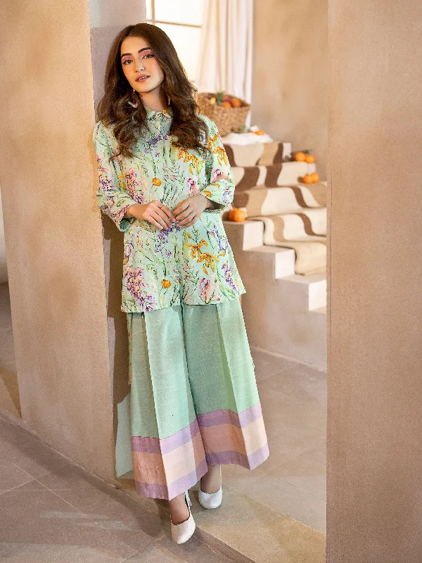 2 Piece Khaddar Suit-Printed (Unstitched)