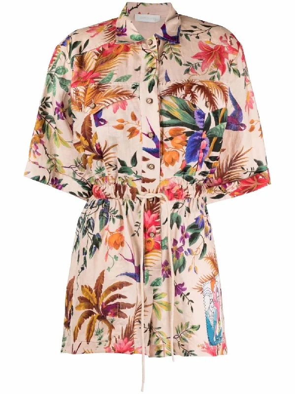 Tropicana Utility playsuit