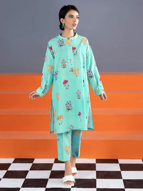 2 Piece Khaddar Suit-Printed (Unstitched)